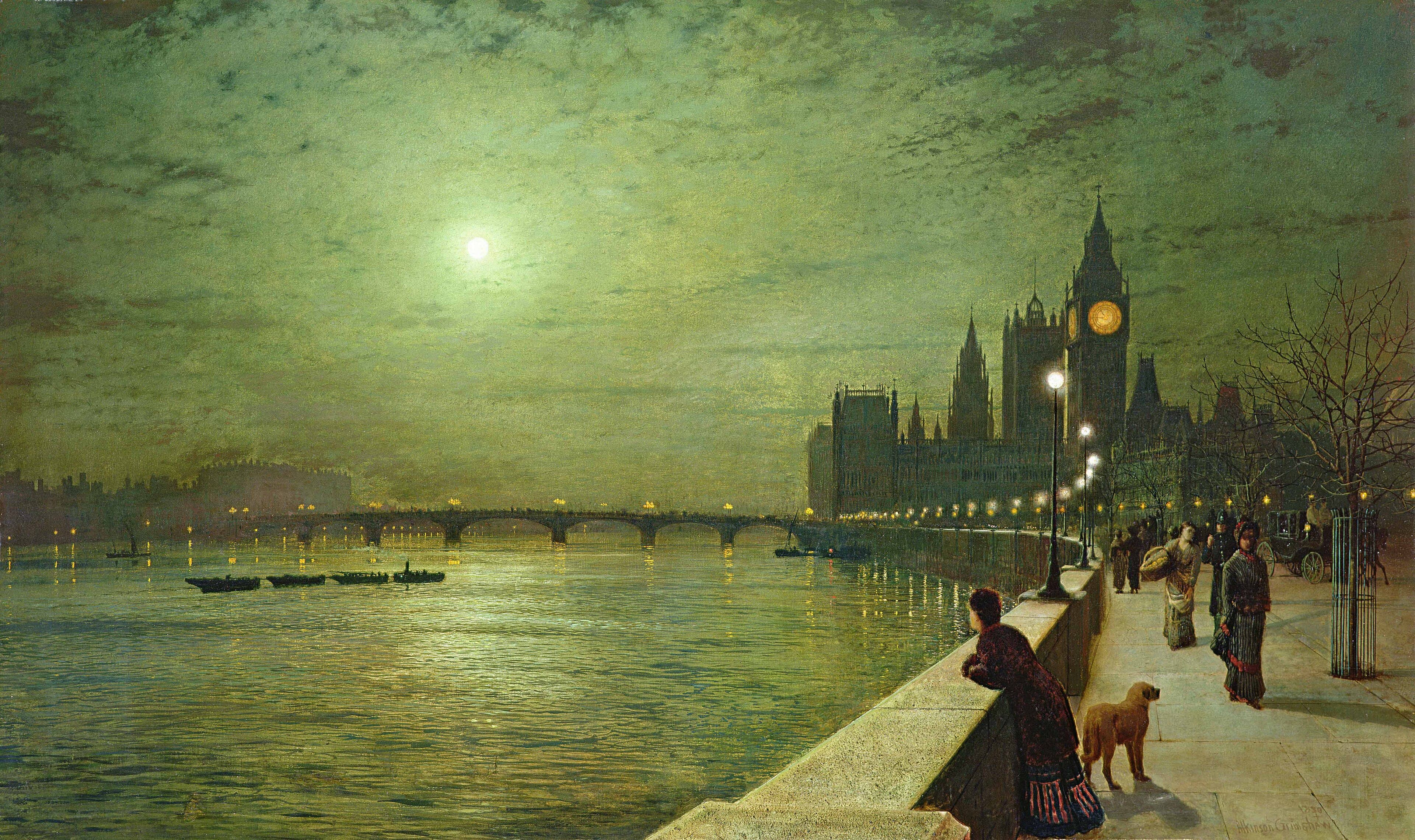 Noturno Dourado, Atkinson Grimshaw
